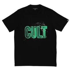 Glow in the Drak Logo Short Sleeve Crewneck Tee Black