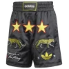 Graphic Box Shorts Black