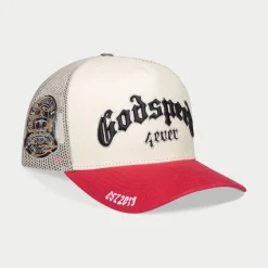 GS Forever Trucker Hat Red White
