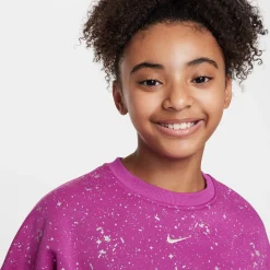 HF4393-518-Kid Nsw Club Fleece Crewneck