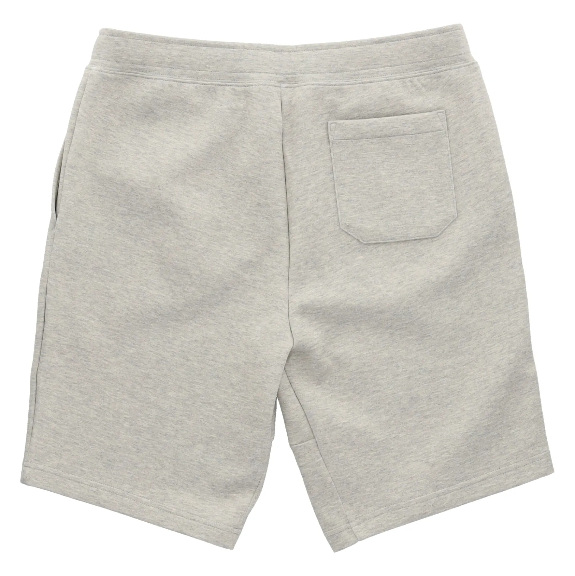 9 Inch Double Knit Short Grey