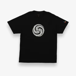 Ivy Yin Yang Swirl Logo Domino T-Shirt U.S.A