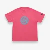 Ivy Yin Yang Swirl Logo Rosado T-Shirt U.S.A