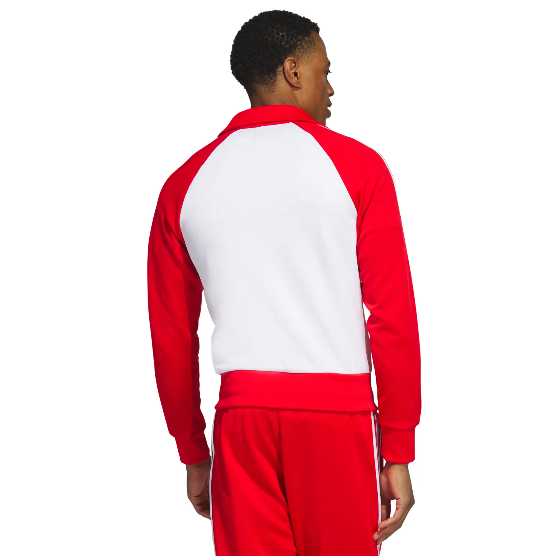 Jeremy Scott Big Zip Jacket Red White
