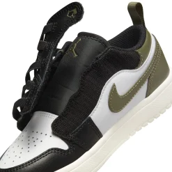 Jordan 1 Low Black Toe Medium Olive PS