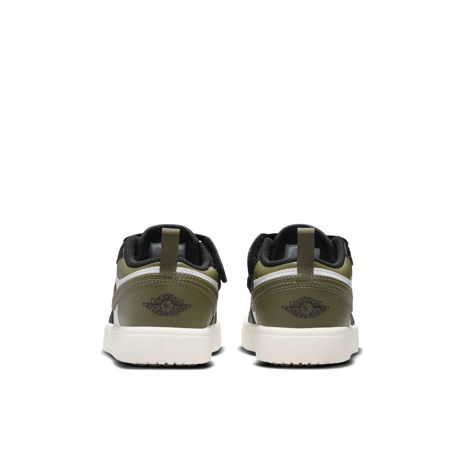 Jordan 1 Low Black Toe Medium Olive PS