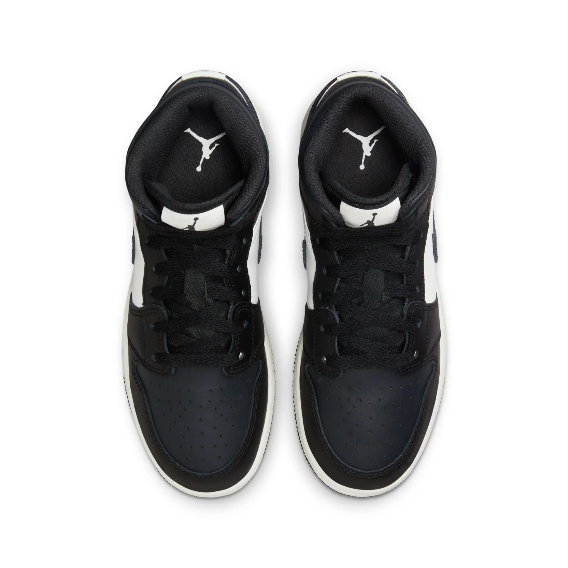 Jordan 1 Mid Off Noir Toe Gs