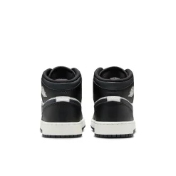 Jordan 1 Mid Off Noir Toe Gs