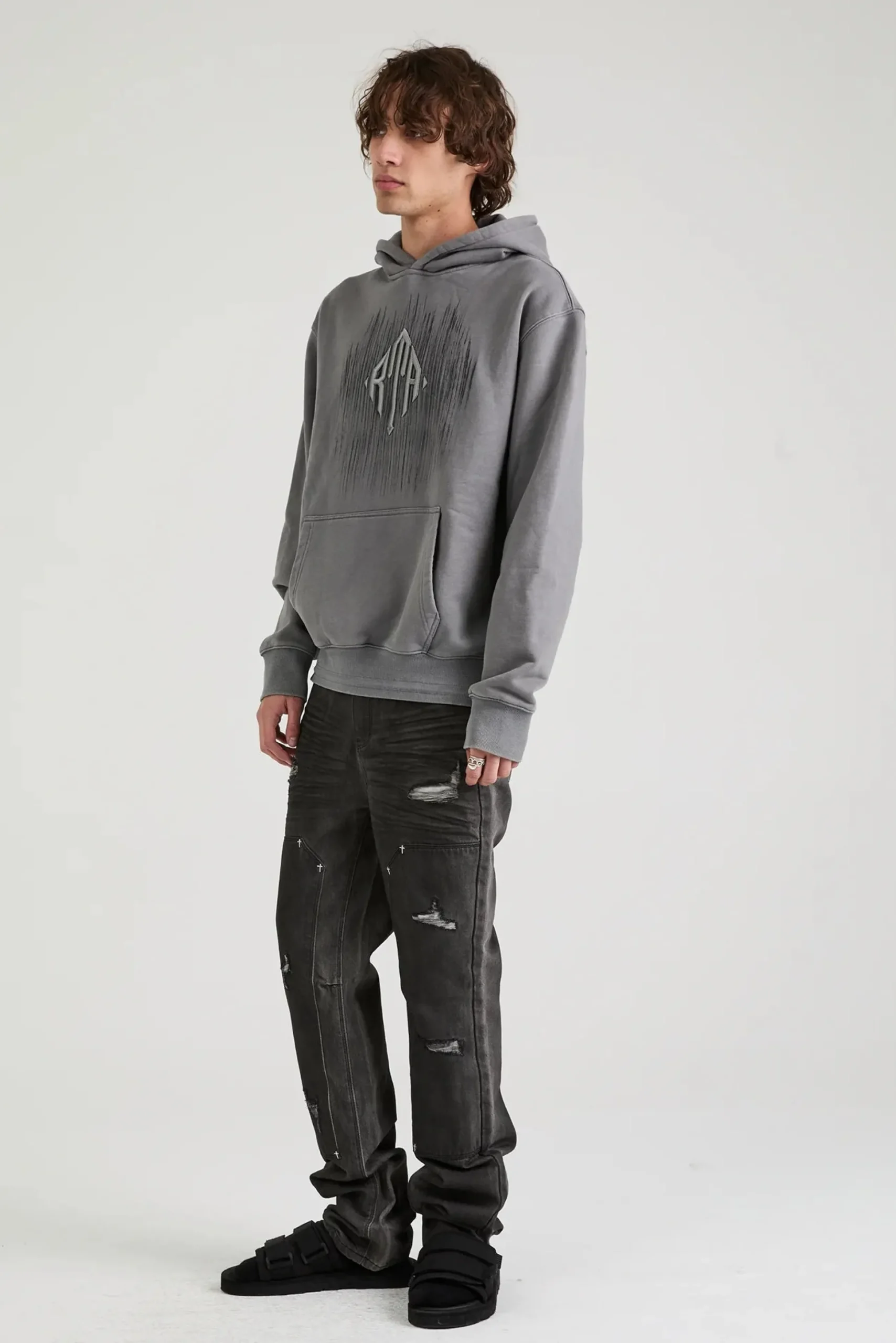 Jordan | Stone Etched Monogram
