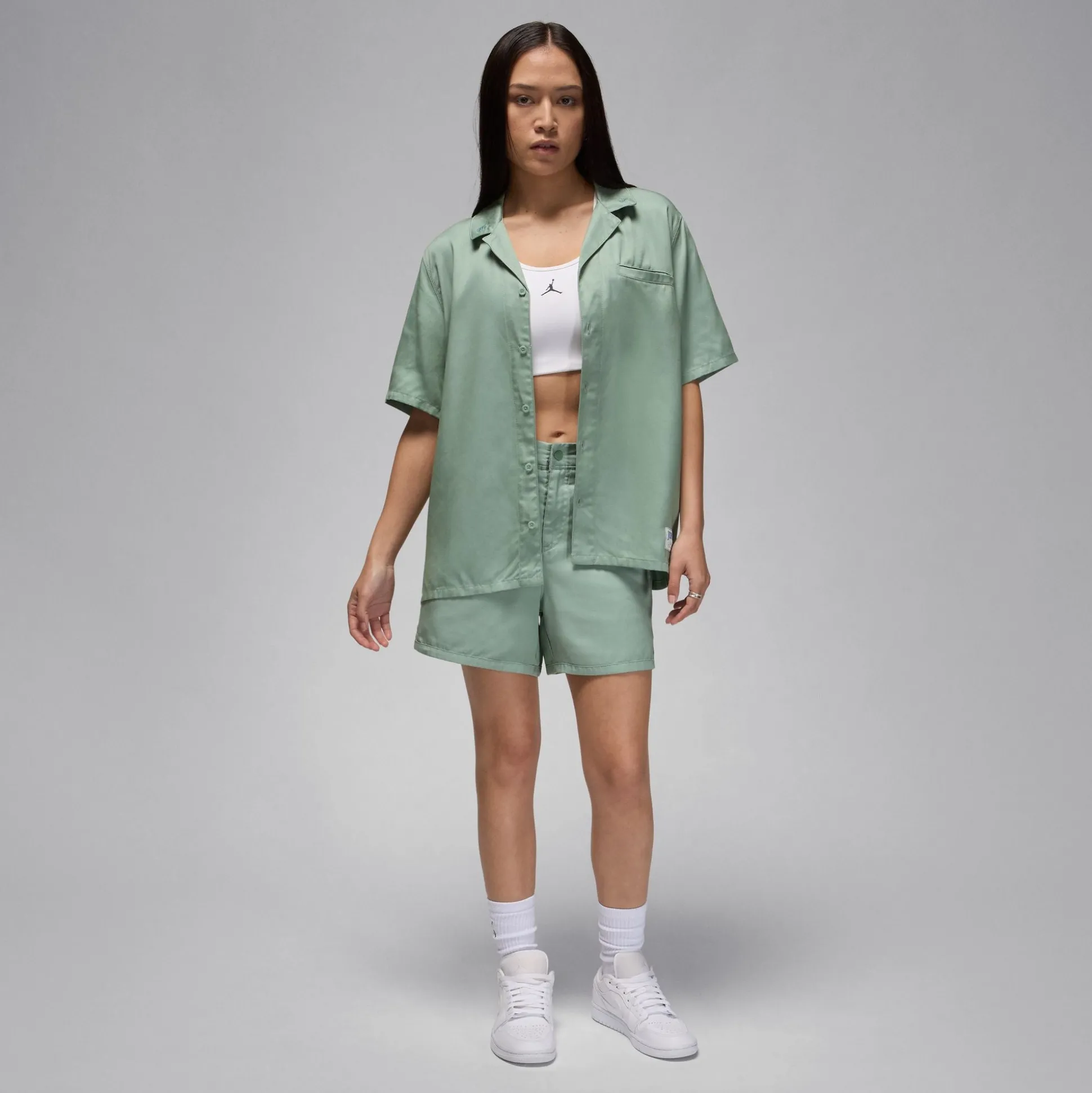 Jordan Woven Solid Top