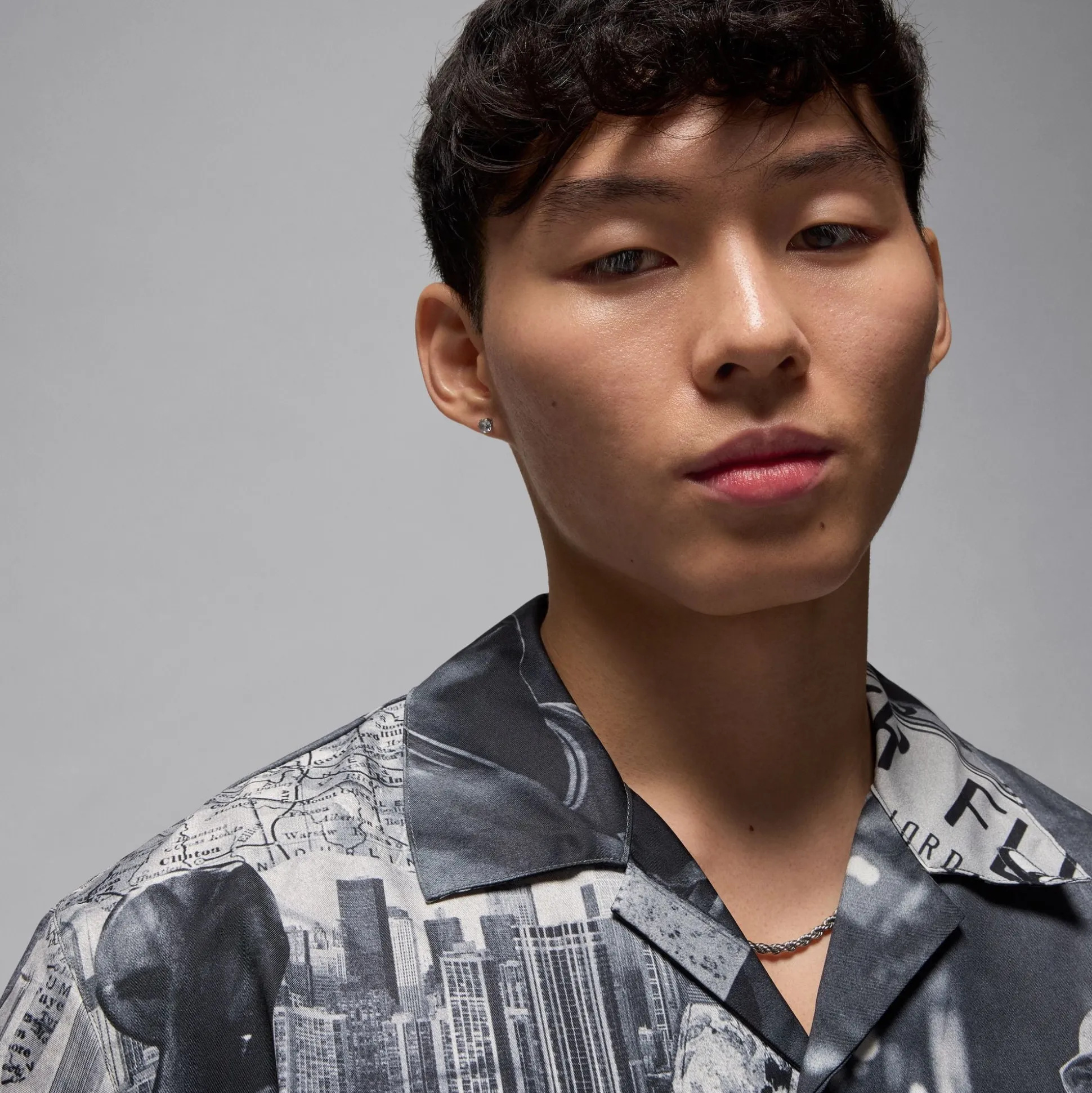 Jordan Essentials Printed Camp Top