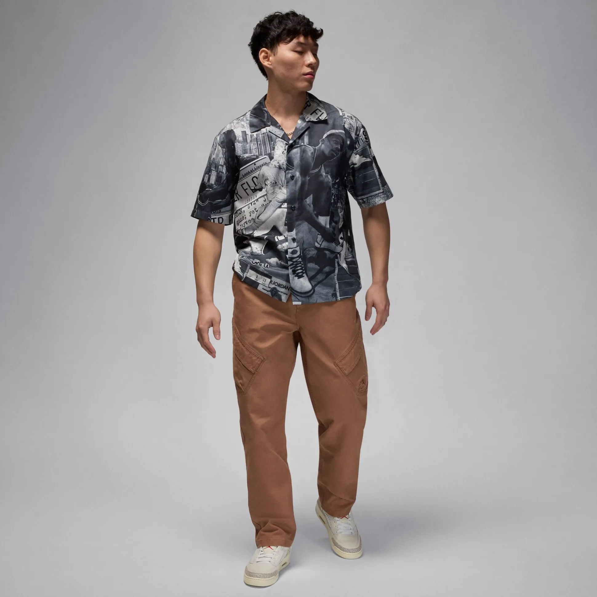 Jordan Essentials Printed Camp Top