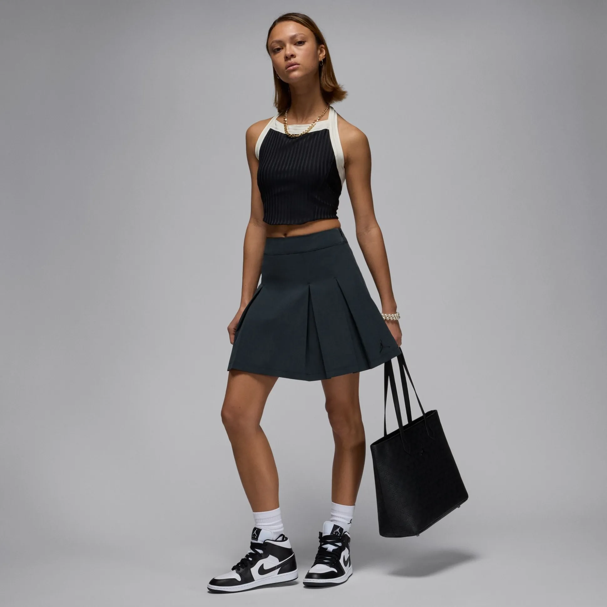 Jordan Poolside Pleated Skirt