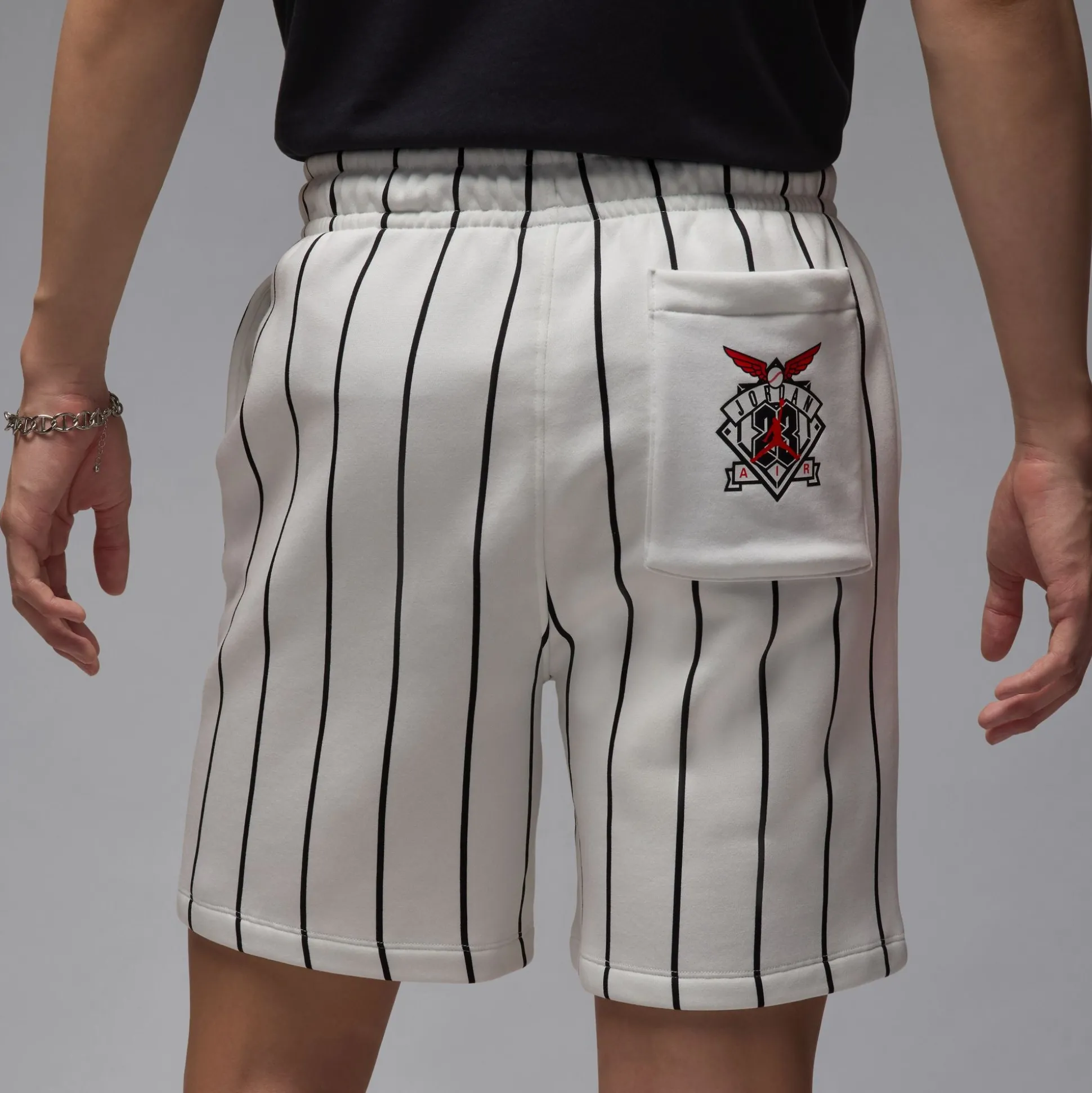 Jordan shorts striped white
