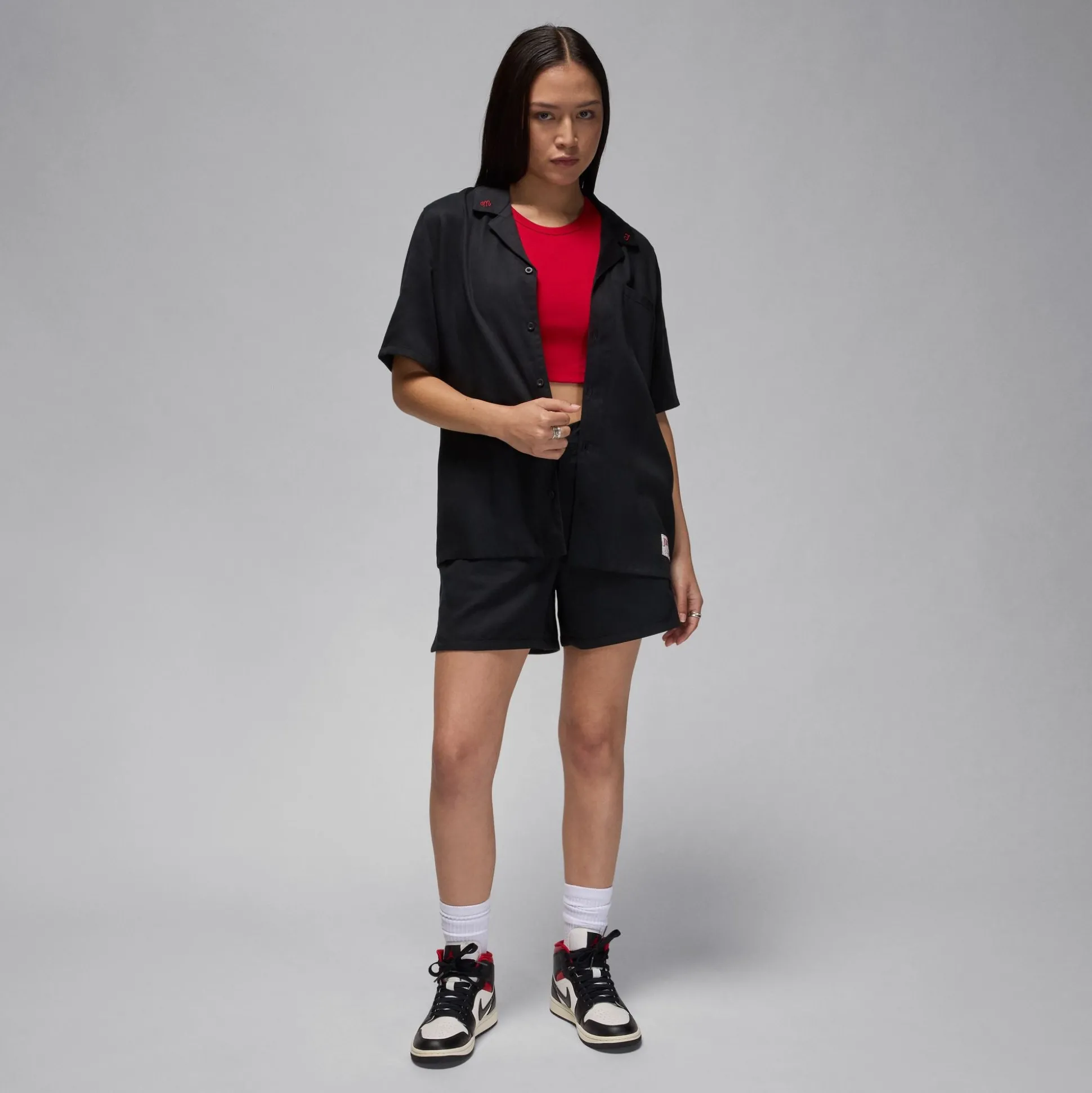 Jordan Woven Solid Top