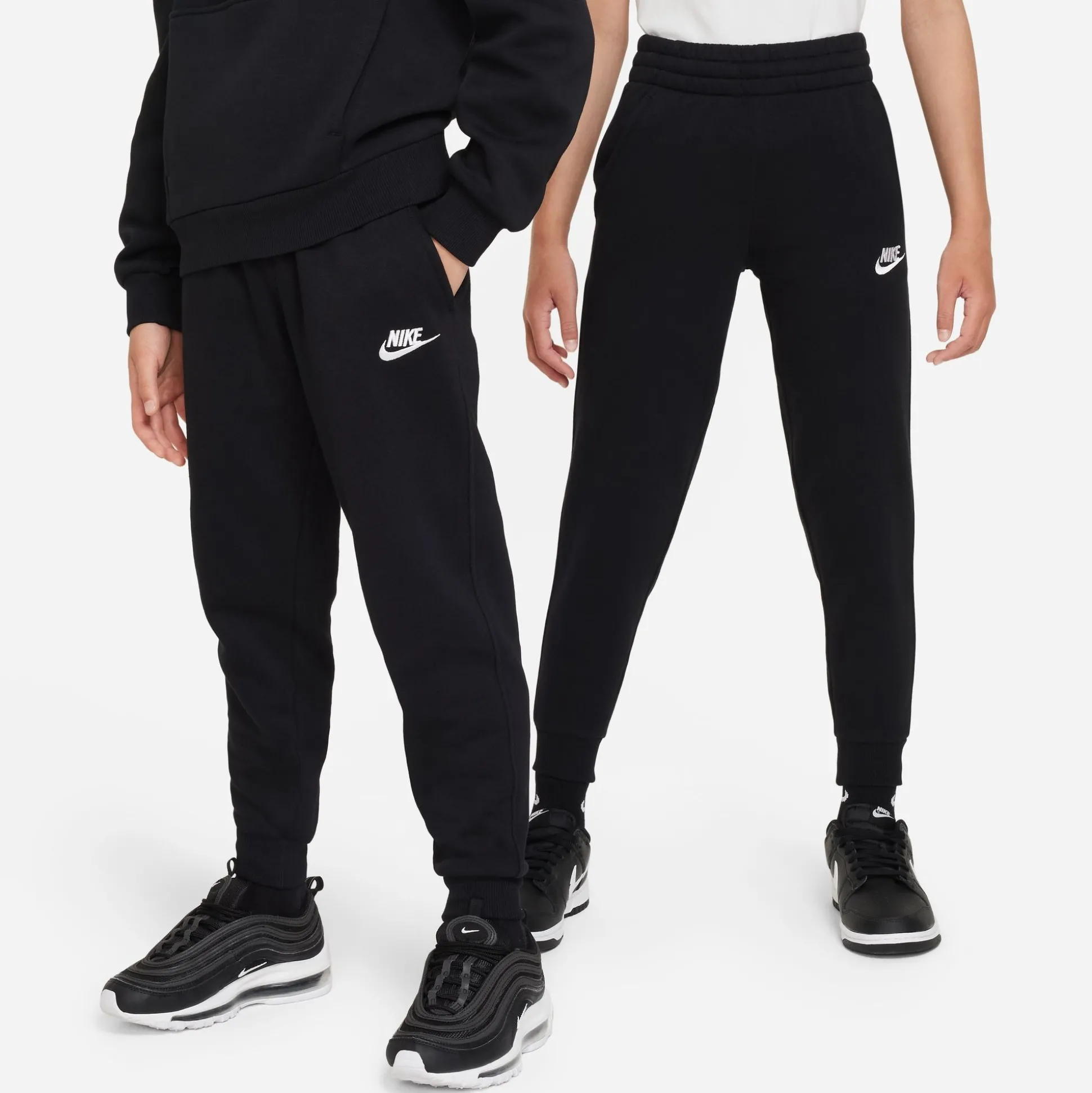 Kid Nsw Club Fleece Black Sweatpant