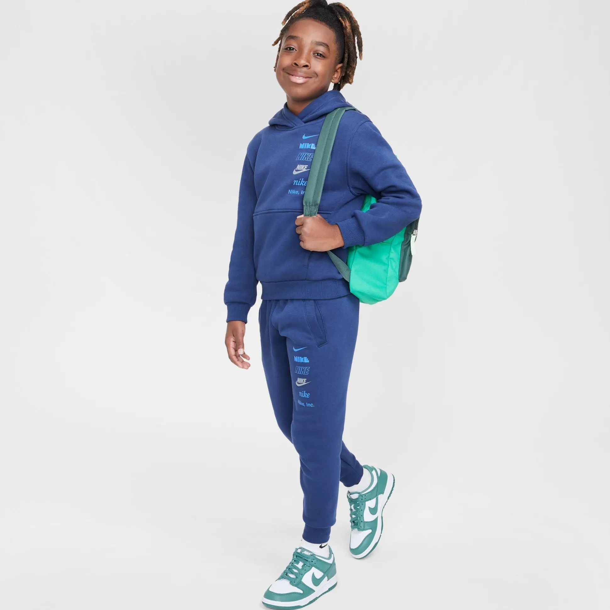 Kid Nsw Club Fleece Hoodie Blue