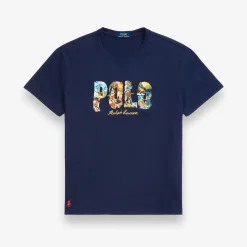 Knit Novelty Polo T-Shirt