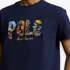 Knit Novelty Polo T-Shirt