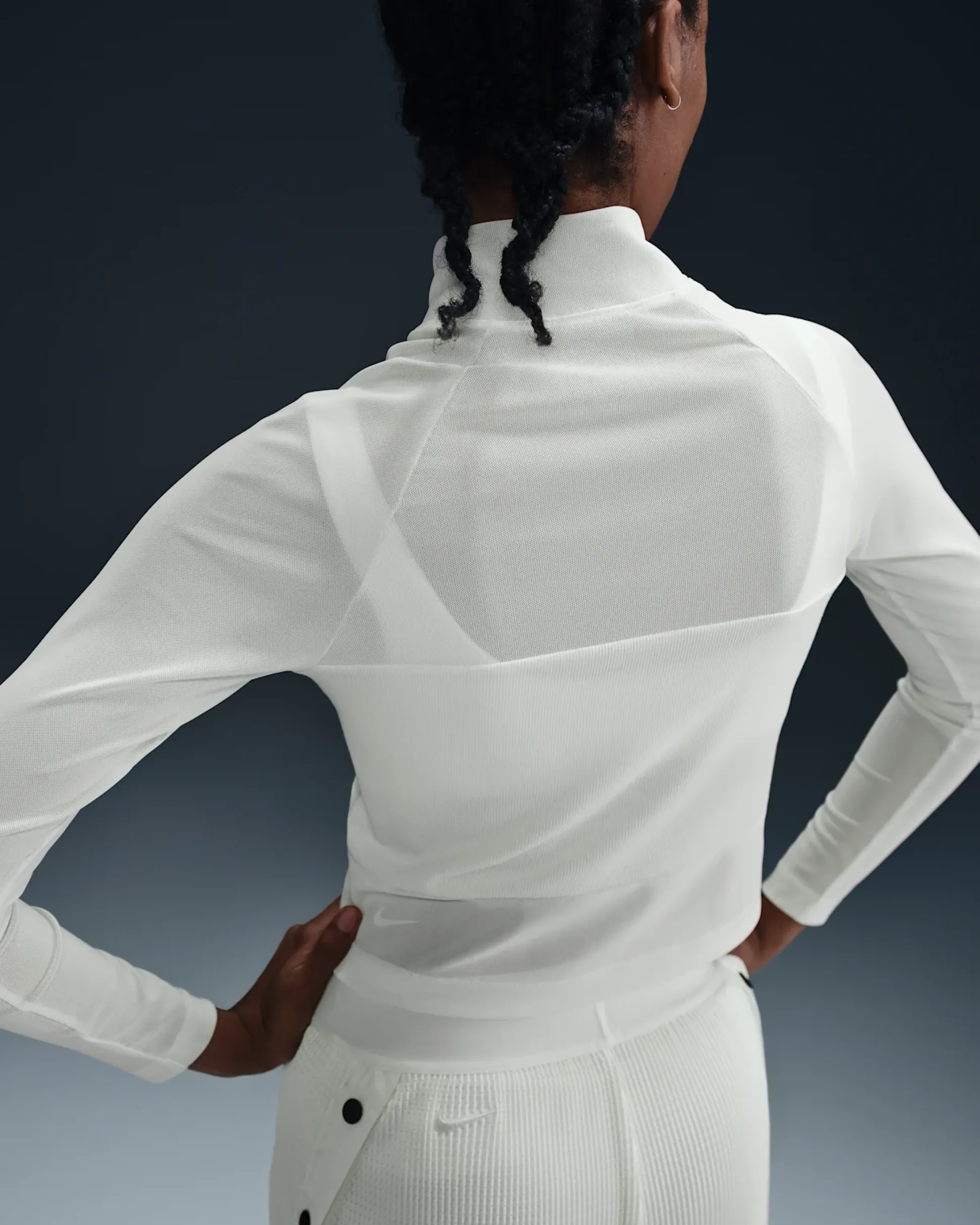 Kobe Cropped Long Sleeve Top