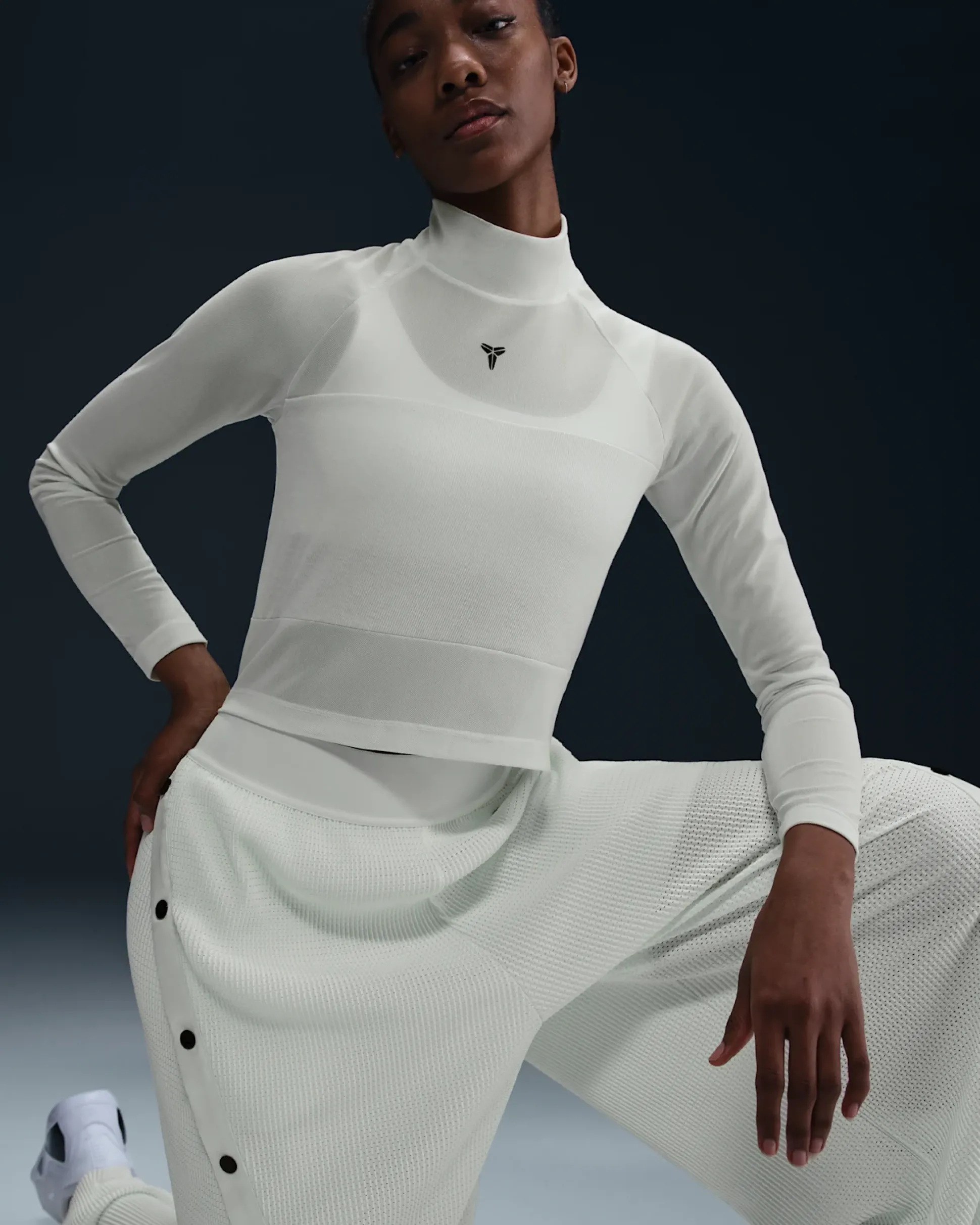 Kobe Cropped Long Sleeve Top