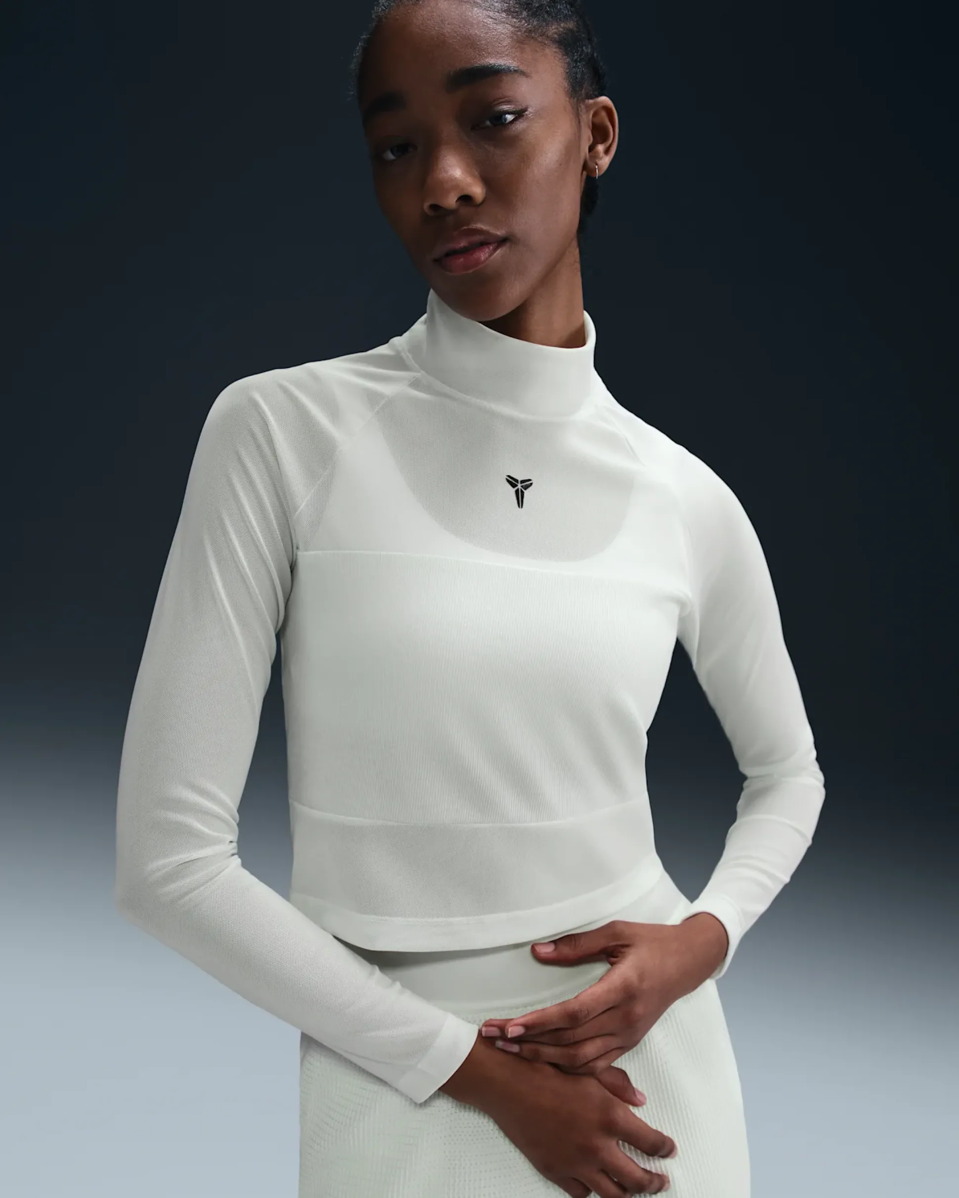 Kobe Cropped Long Sleeve Top