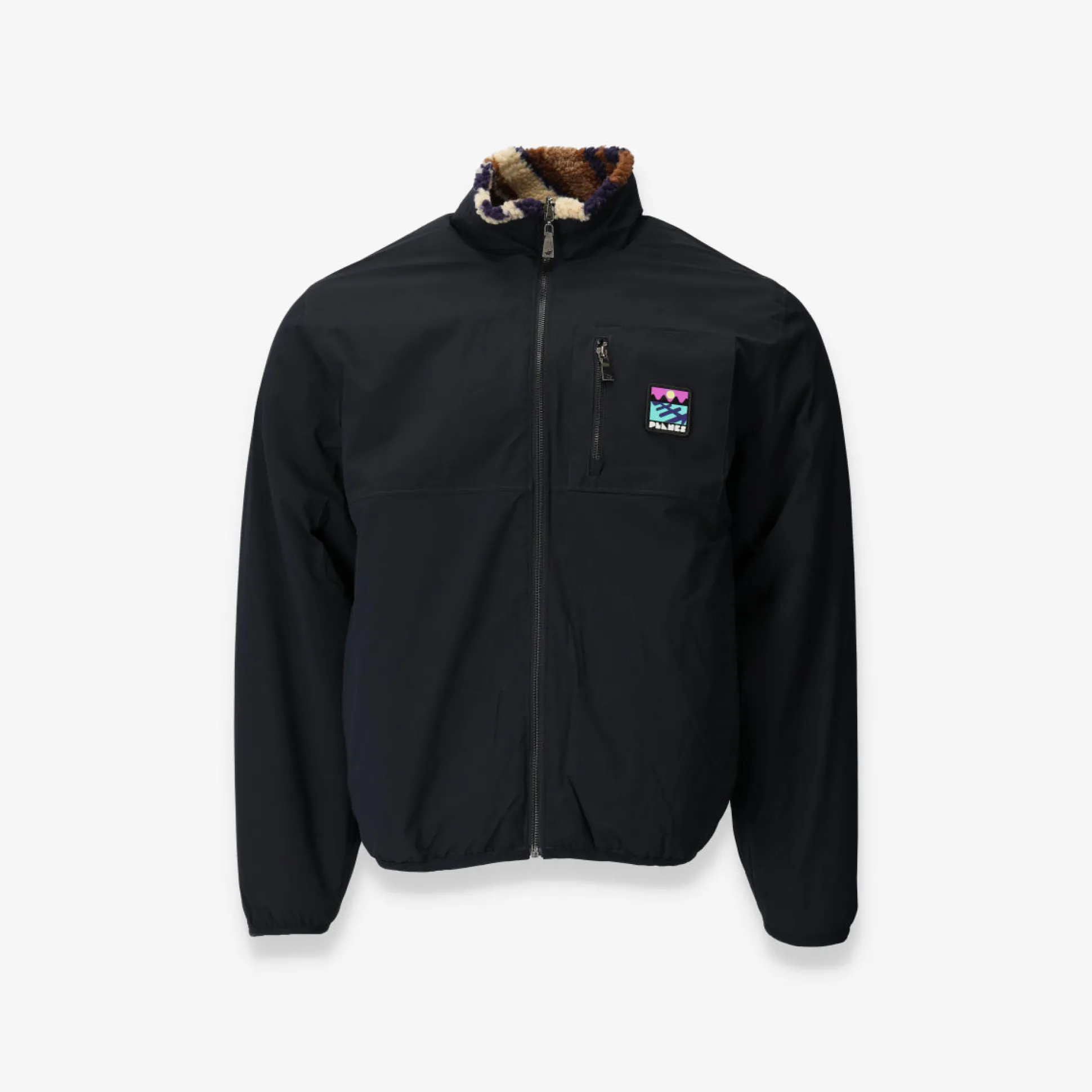 Marble Fleece Reversible Jacket