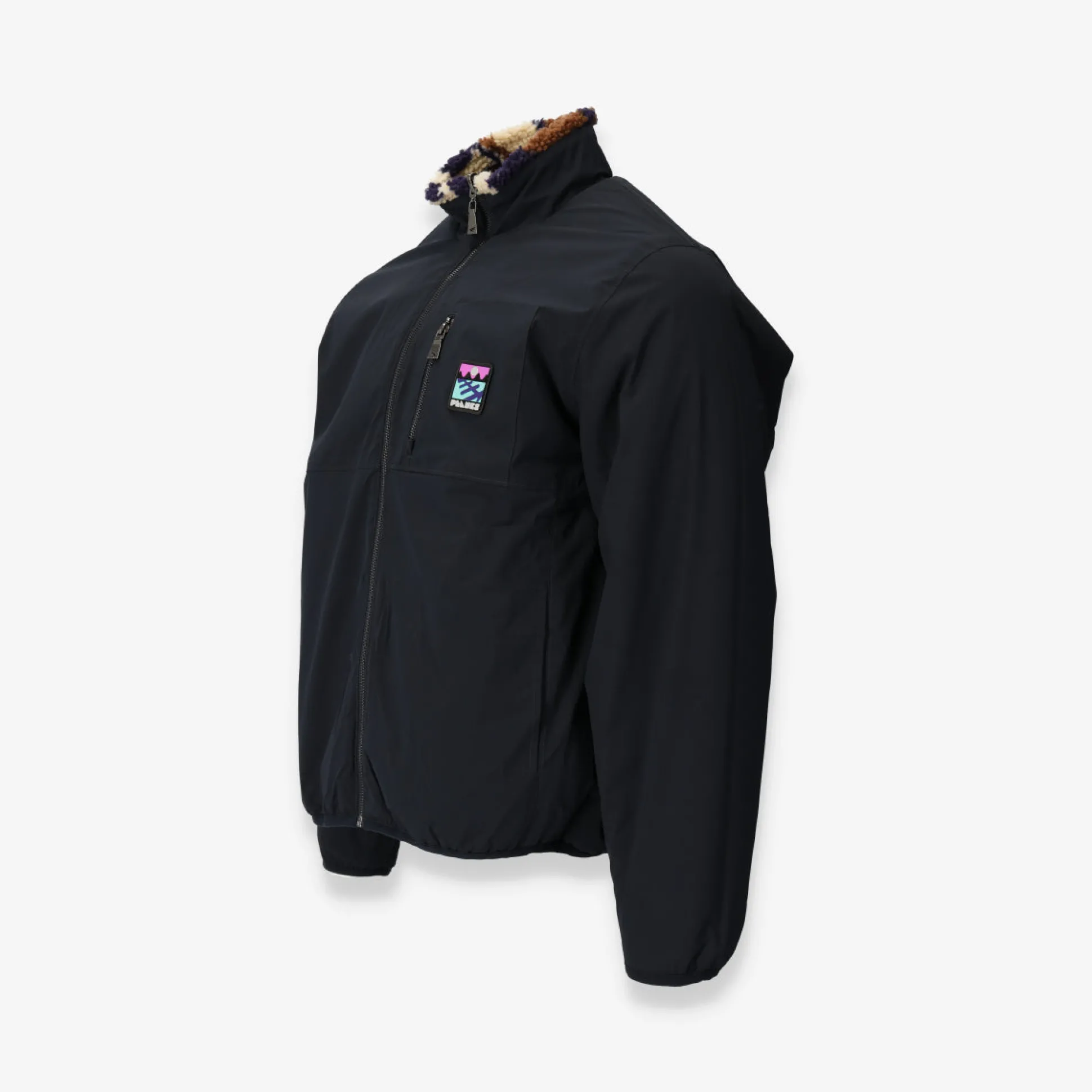 Marble Fleece Reversible Jacket