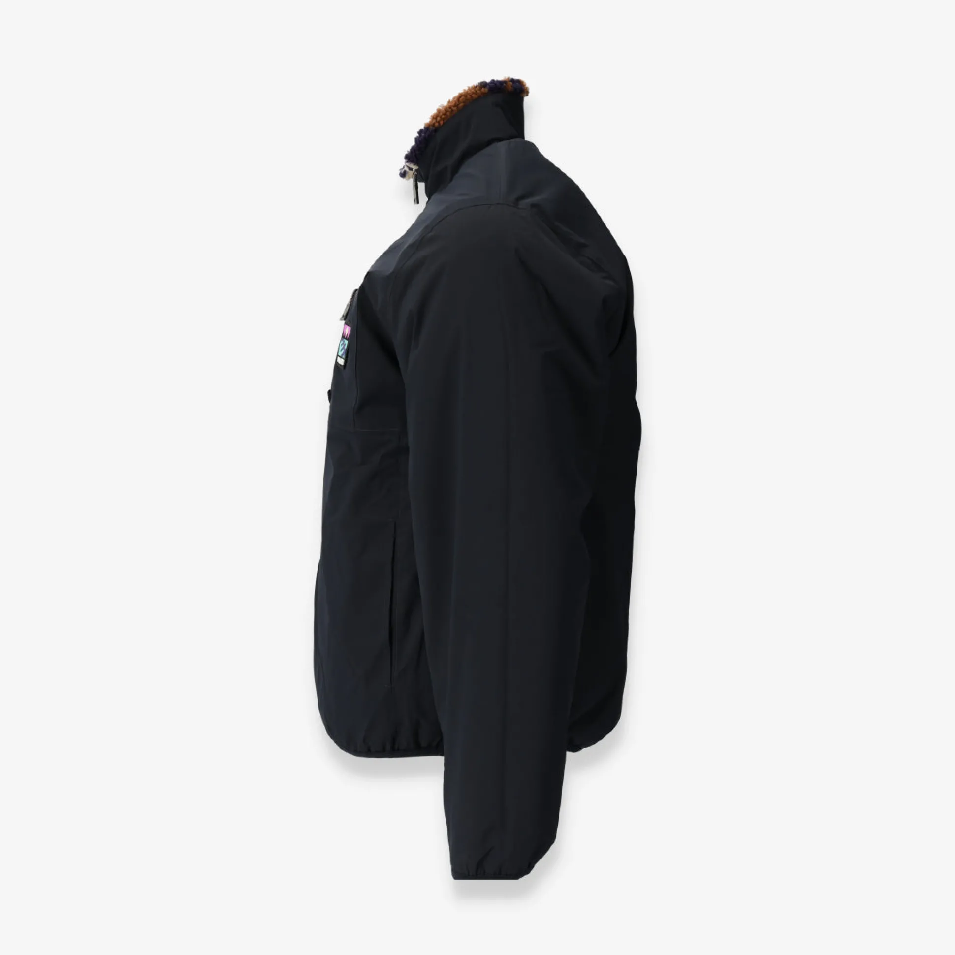 Marble Fleece Reversible Jacket