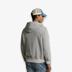 710934711001-Men Ls Seeded Vintage Fleece Hdy
