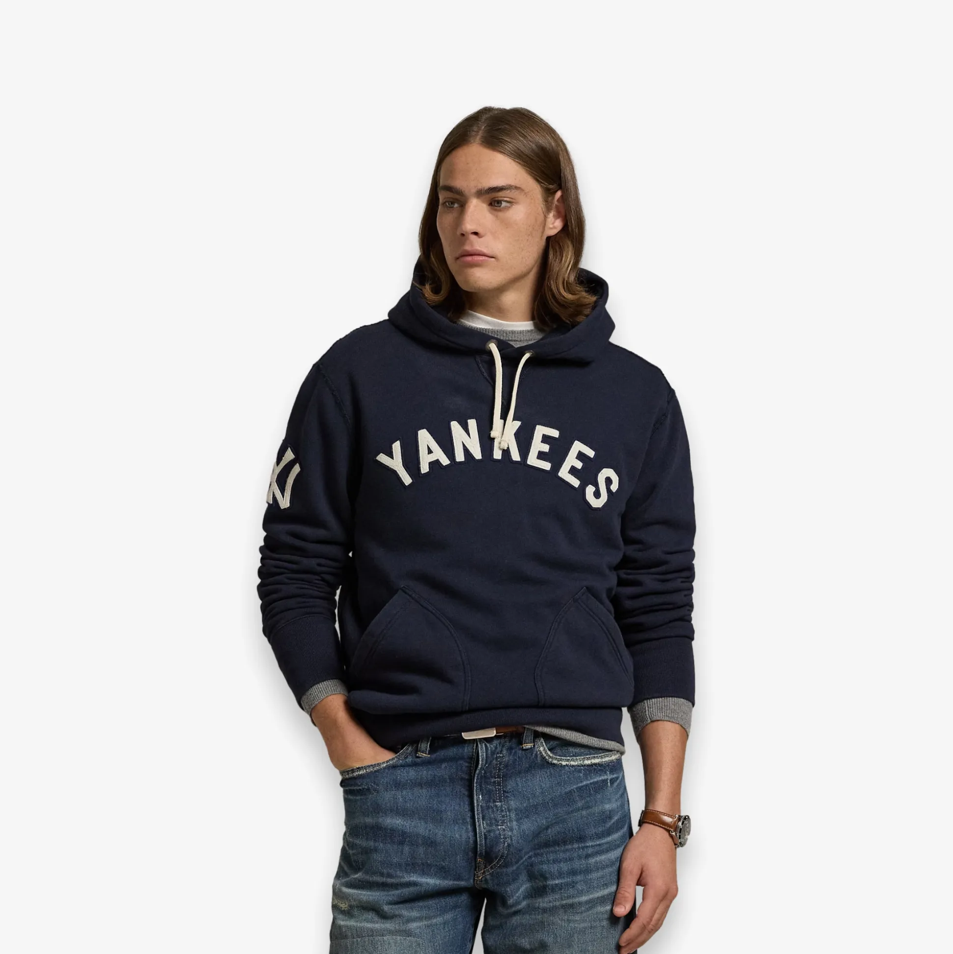 710953952002-Men Polo Ralph Lauren Yankees Hdy
