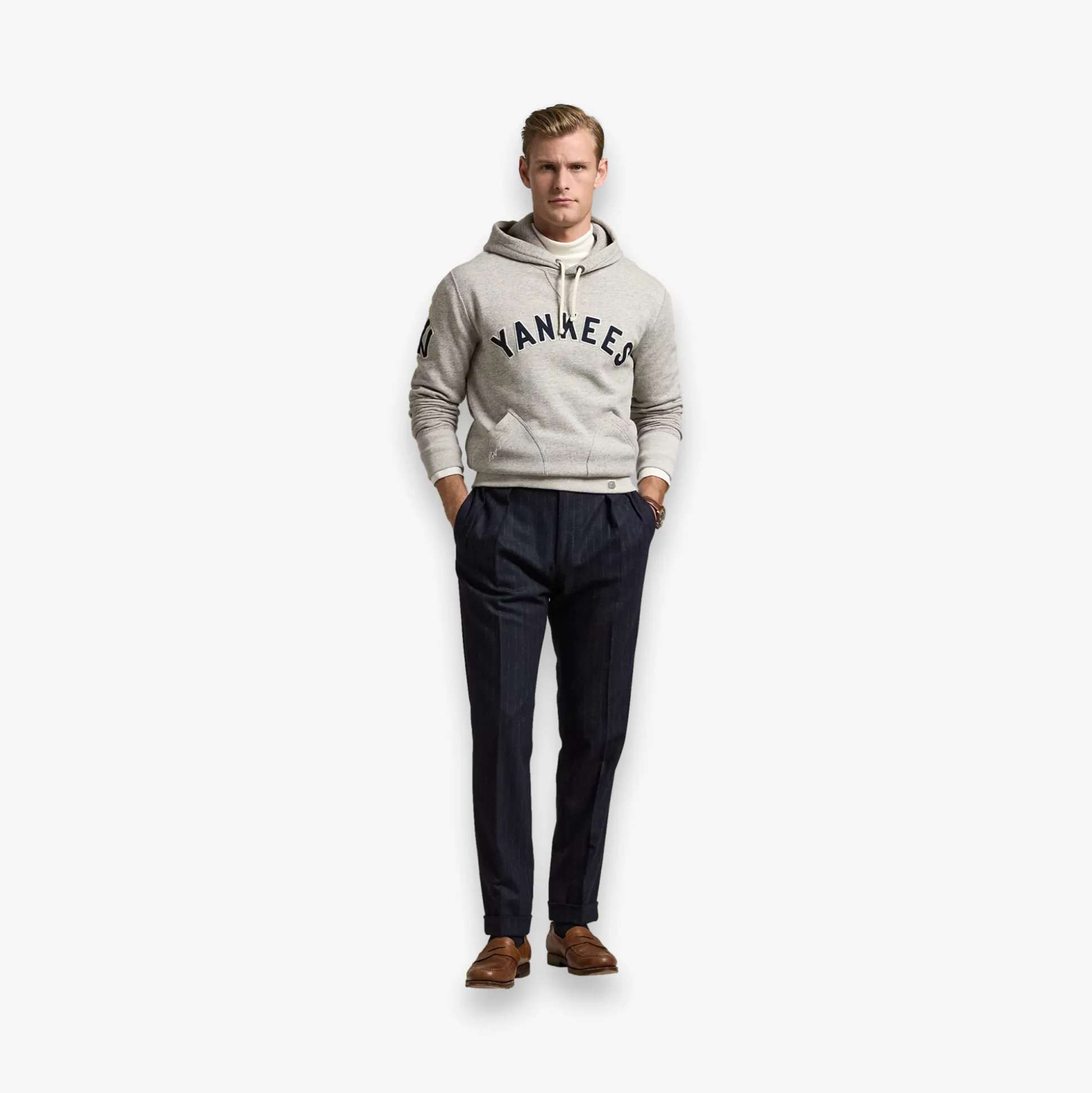 710953952001-Men Polo Ralph Lauren Yankees Hdy