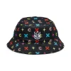 Mesh Bucket Hat in Cult Repeat Pattern