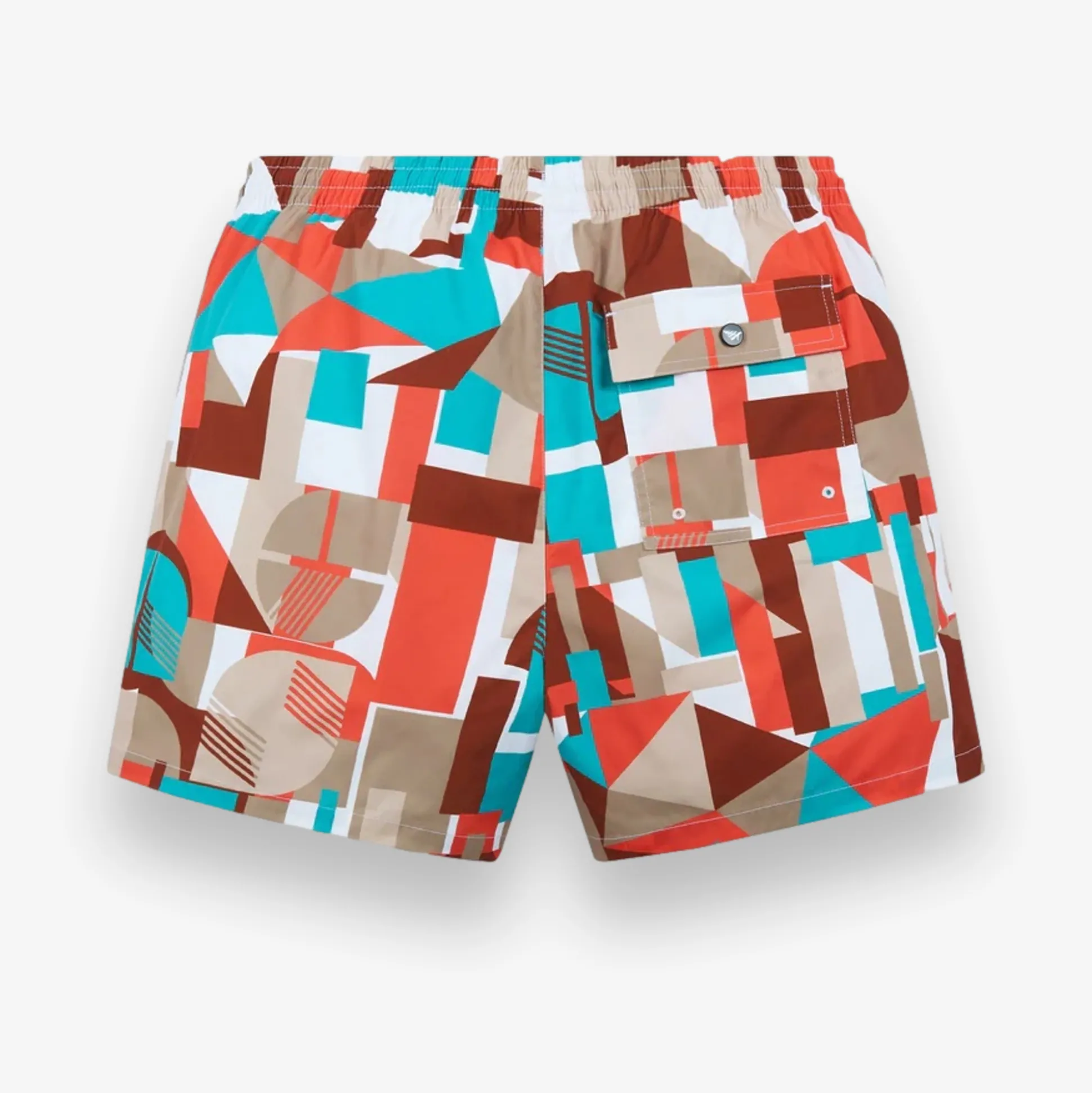 Mosaic Print Swim Trun