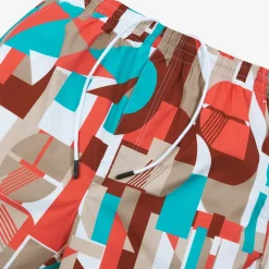 Mosaic Print Swim Trun