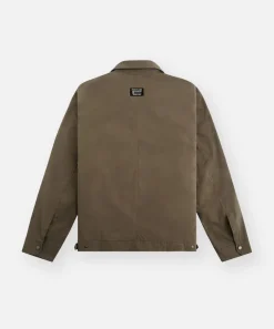 410047-MOSS-Men Lined Utility Jacket