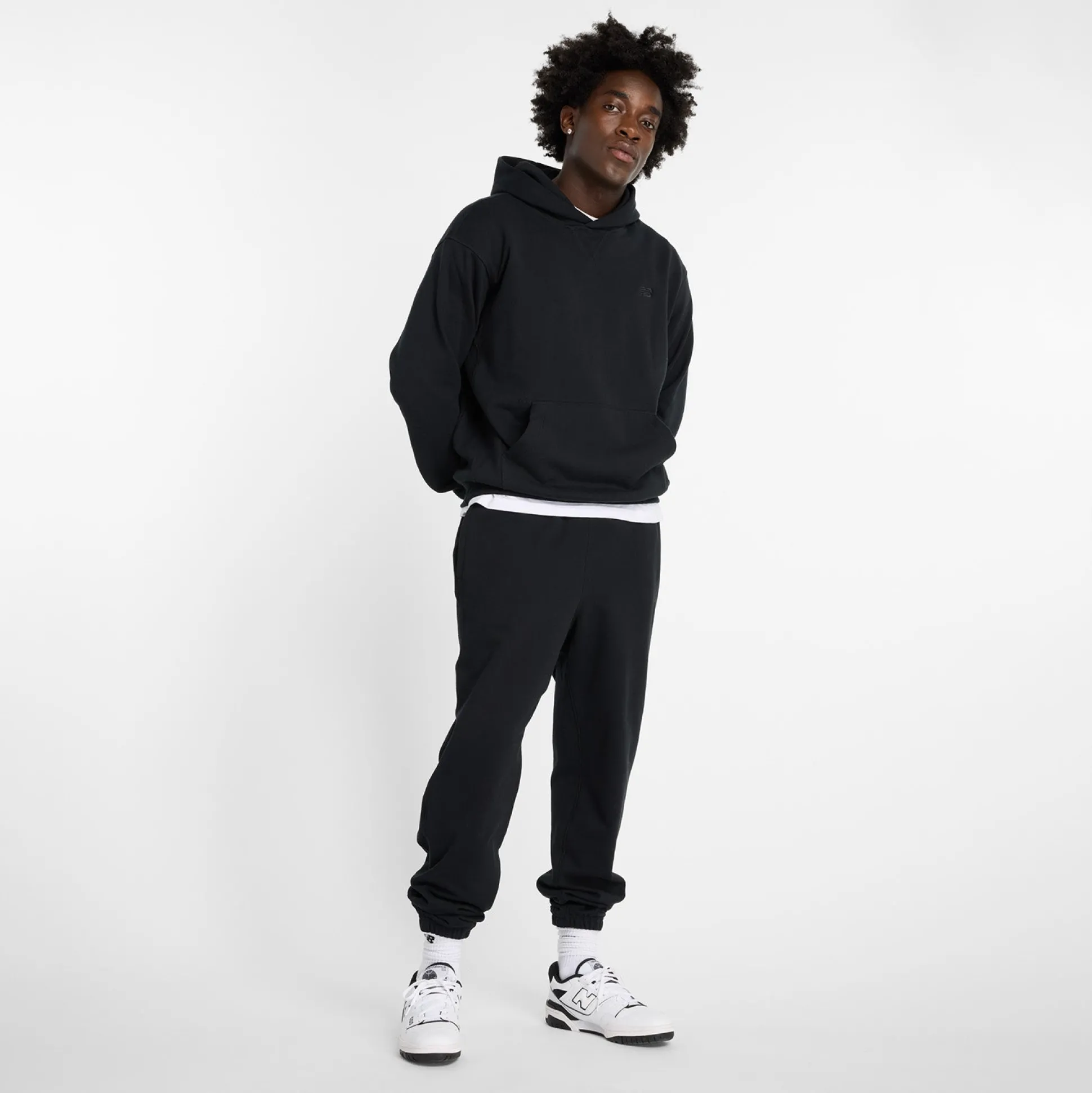 MP41508BK-Men Athletics French Terry Jogger