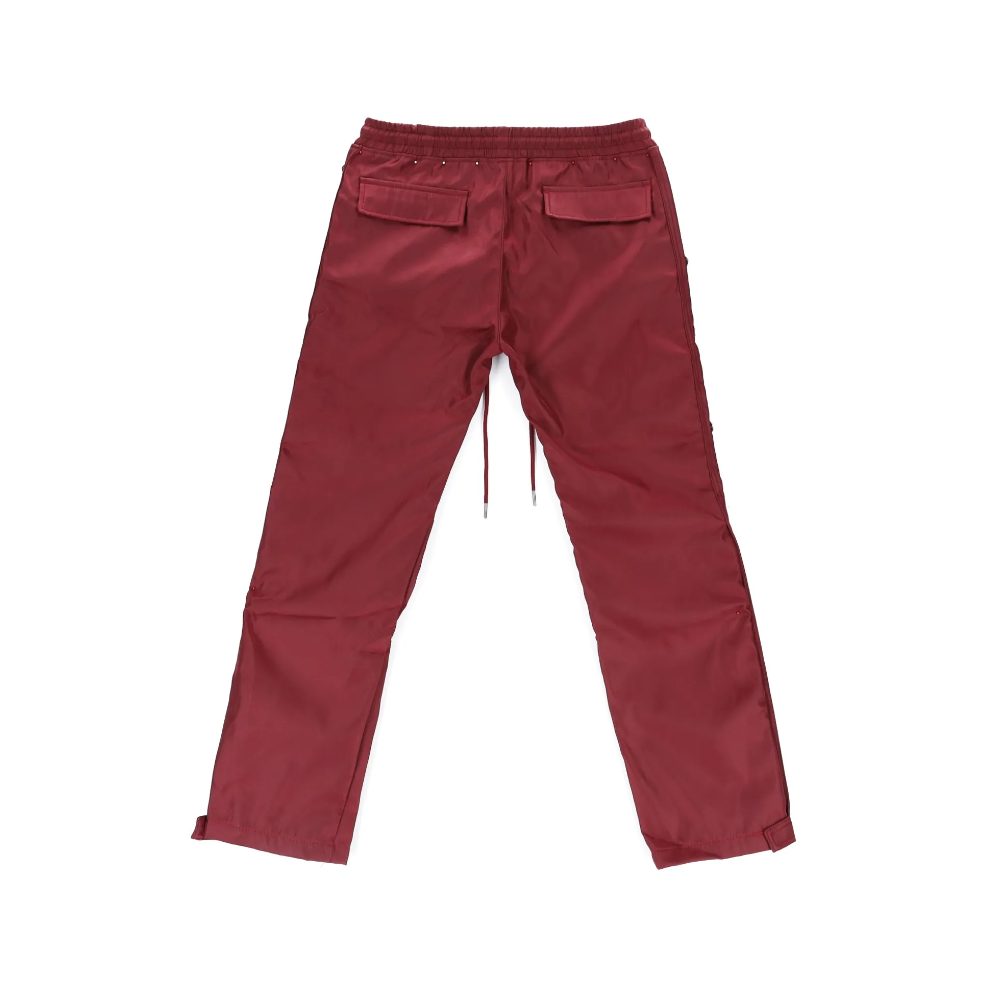 M2024-P532-RED-Men Snap Front Cargo Pants