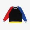 Multi-Color Patchwork Crewneck