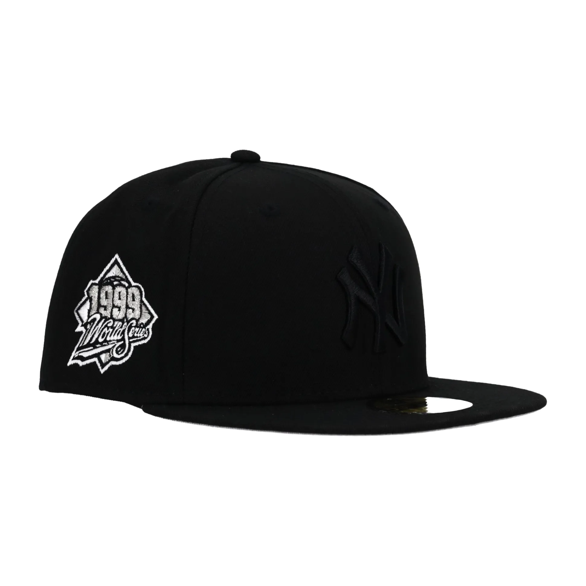 5950 New York Yankees 1999 Ws Fitted Hat Black
