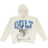 Novelty Sweatshirt Pullover Cream Heather