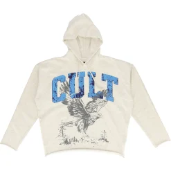 Novelty Sweatshirt Pullover Cream Heather