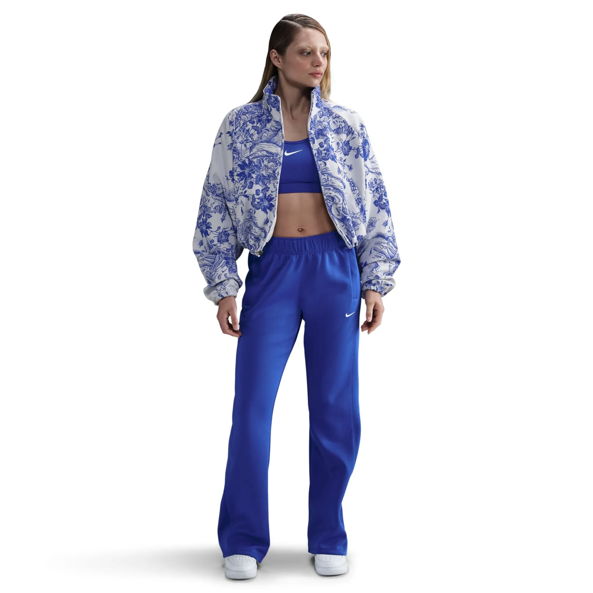 Nsw Collection Oversized Jacquard Track Jacket