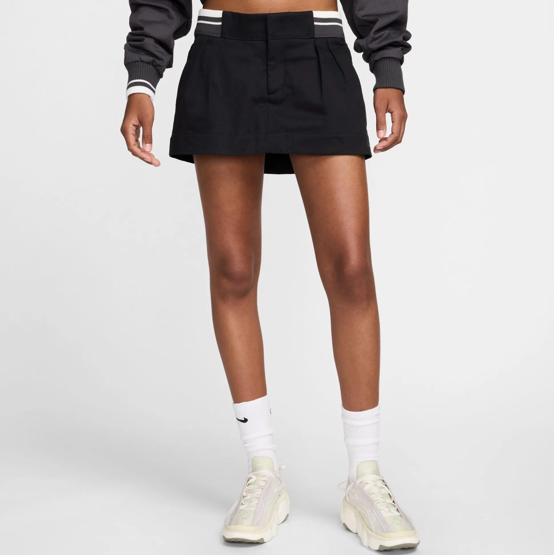 Nsw L-Rise Canvas Mini Skirt