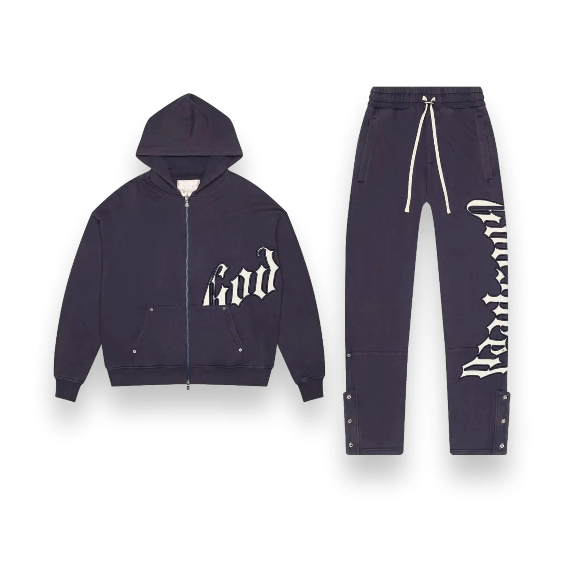 Og Logo Sweatsuit V2 Navy Wash