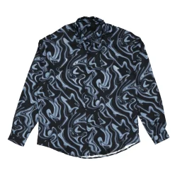 Omar Btn Blue Angel Eyes Shirt