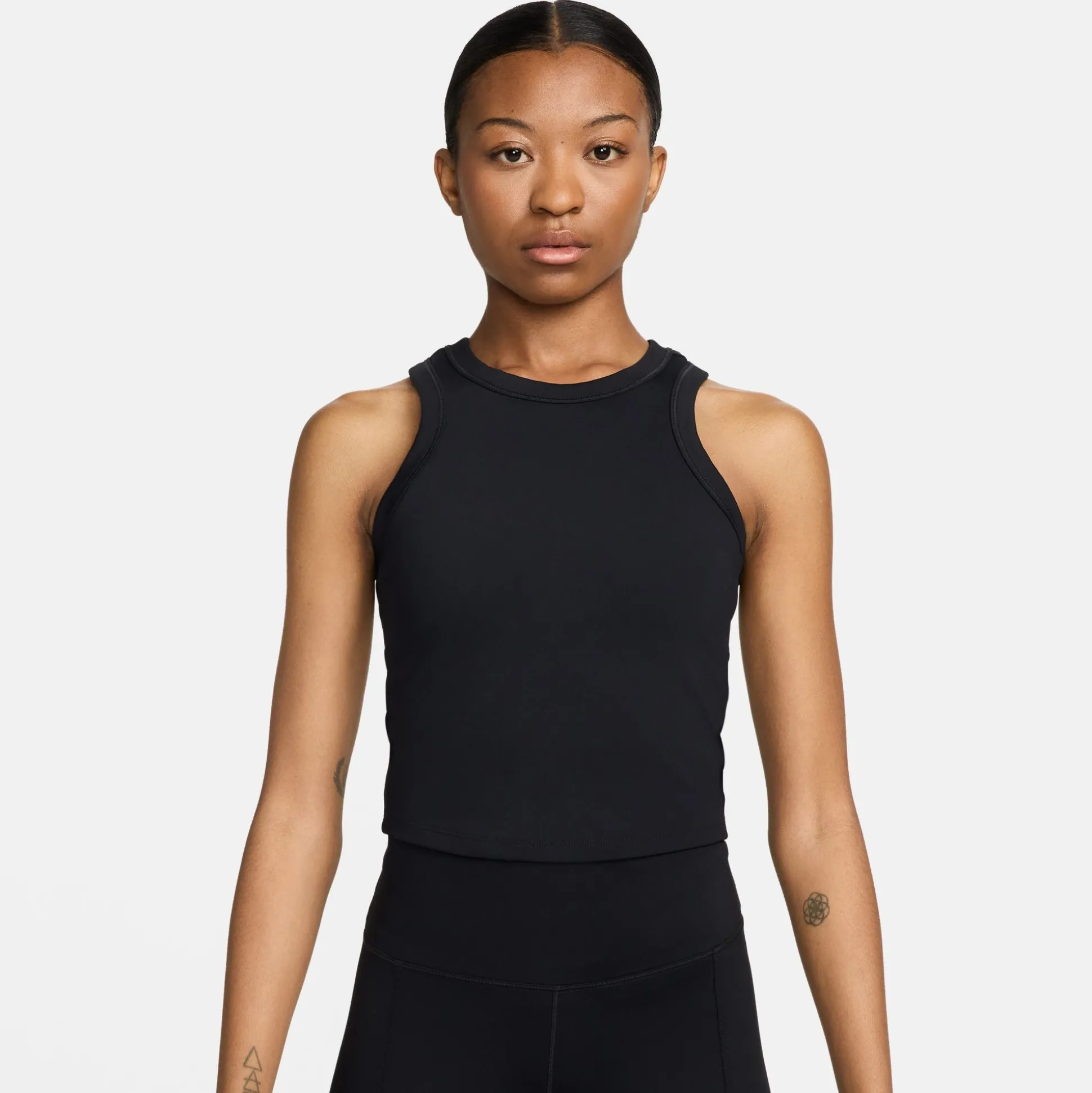 One Fitted Cropped Tank Top