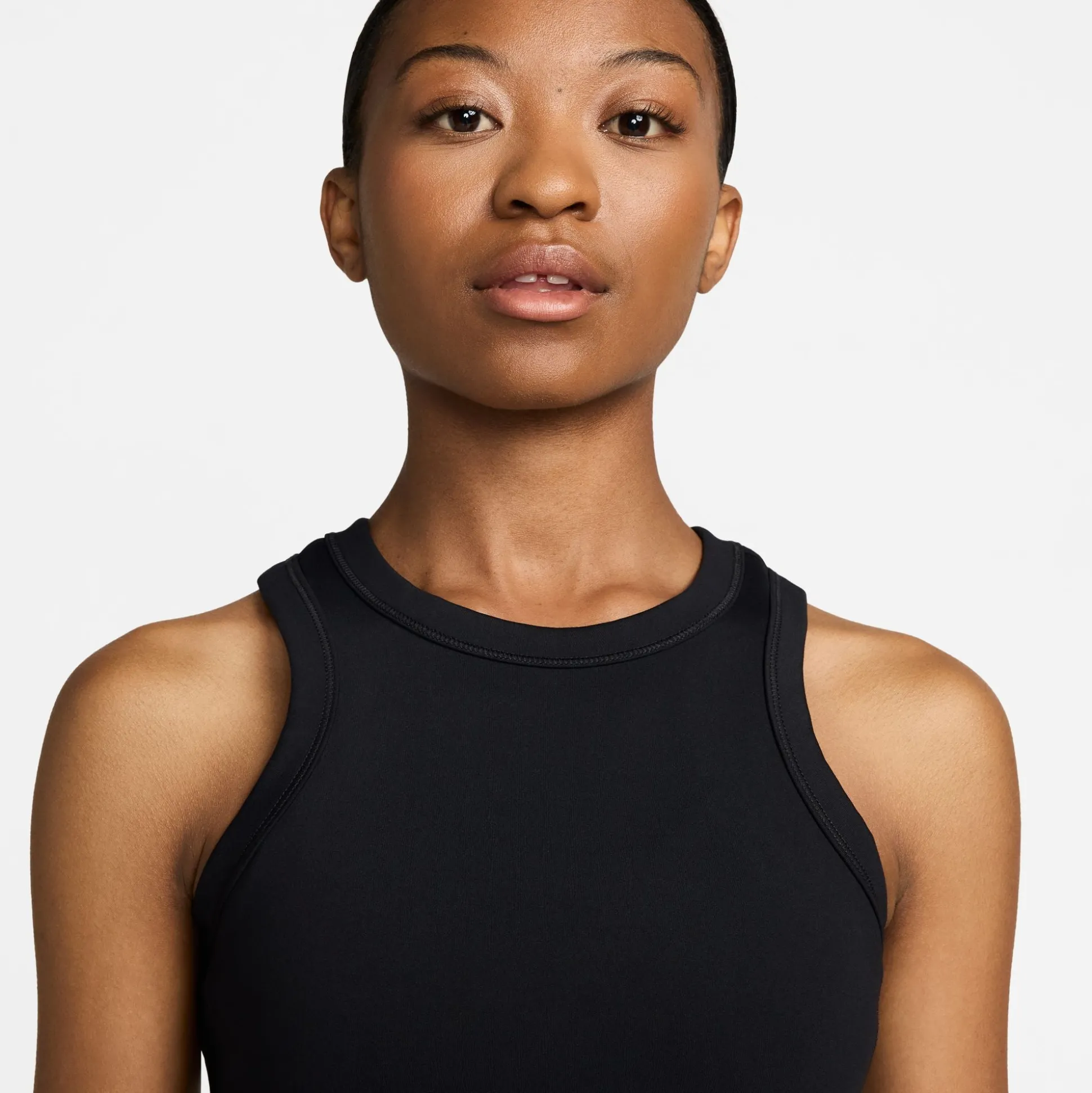 One Fitted Cropped Tank Top