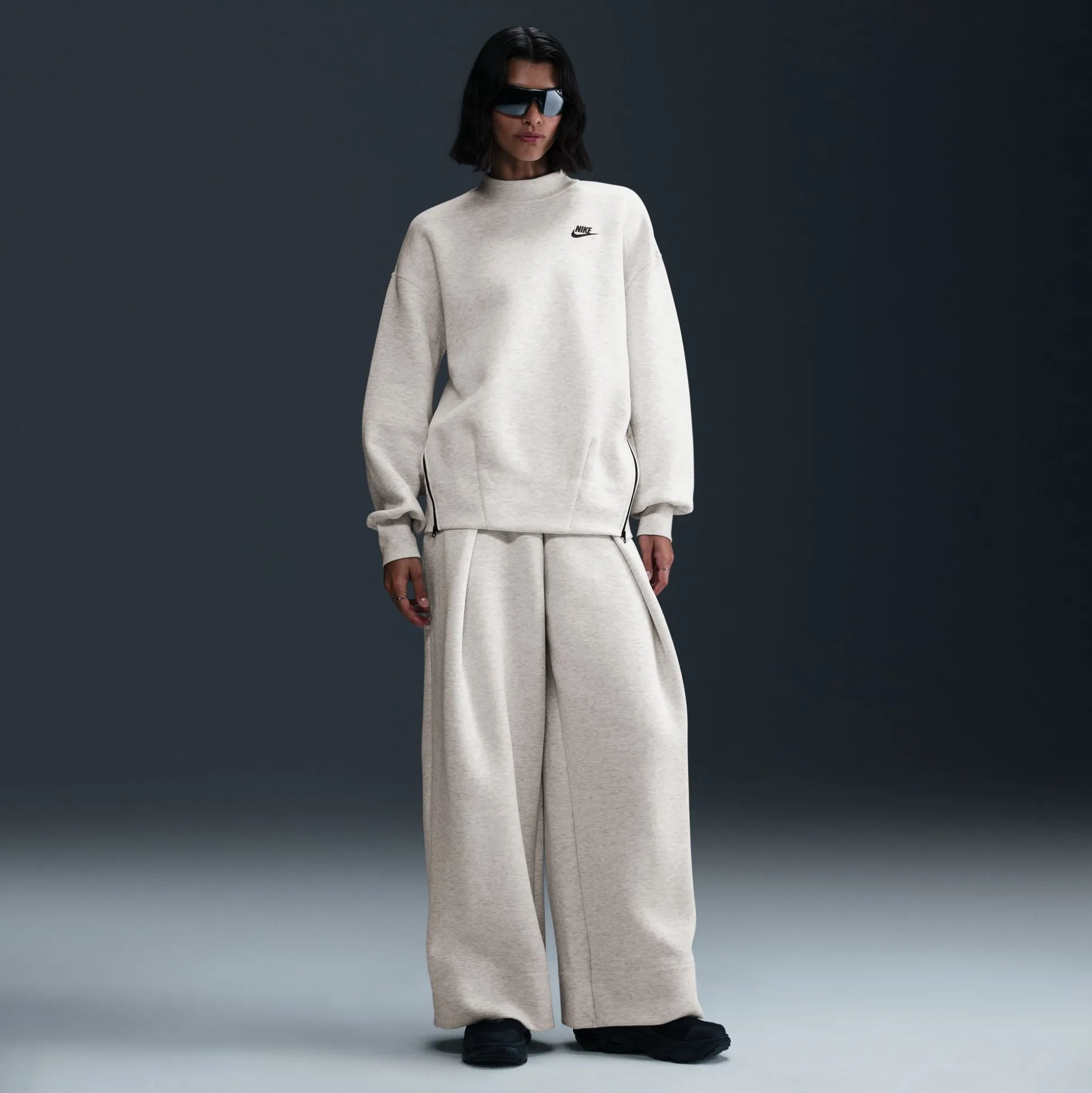Oversized Crew-Neck Sweatshirt