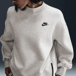 Oversized Crew-Neck Sweatshirt